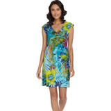 Sherry Dress - Rain Tropic