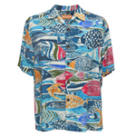 Big & Tall Men's Retro Shirt - Rainbow Runner