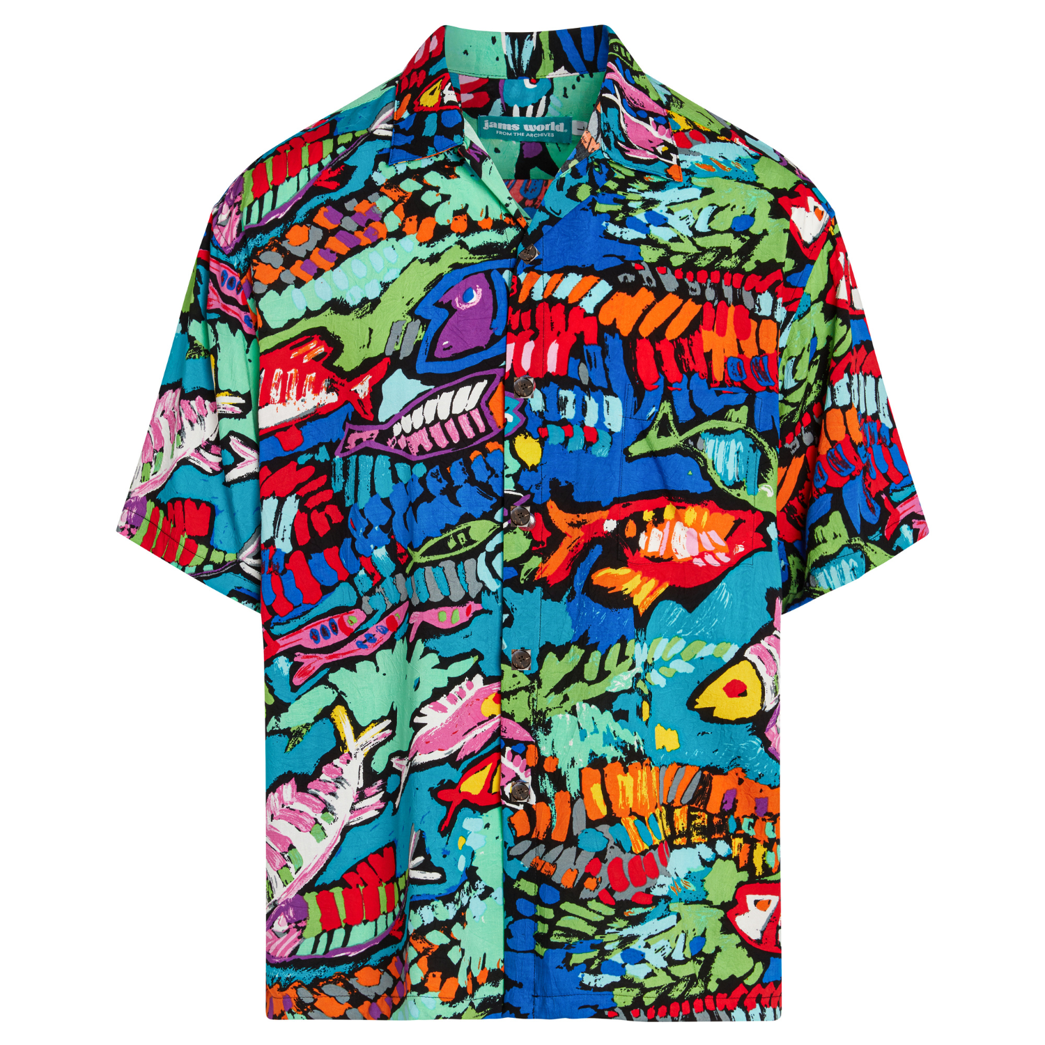 Big Men's Retro Shirt - Reef