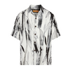 Big Men's Retro Shirt - Lucky Bamboo Black