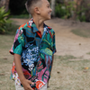 Boys Rayon Shirt: XS(4/5 - L(12/14) - Floraison