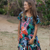 Girls' Hattie Dress: XS(4/5) - L(12/14) - Floraison