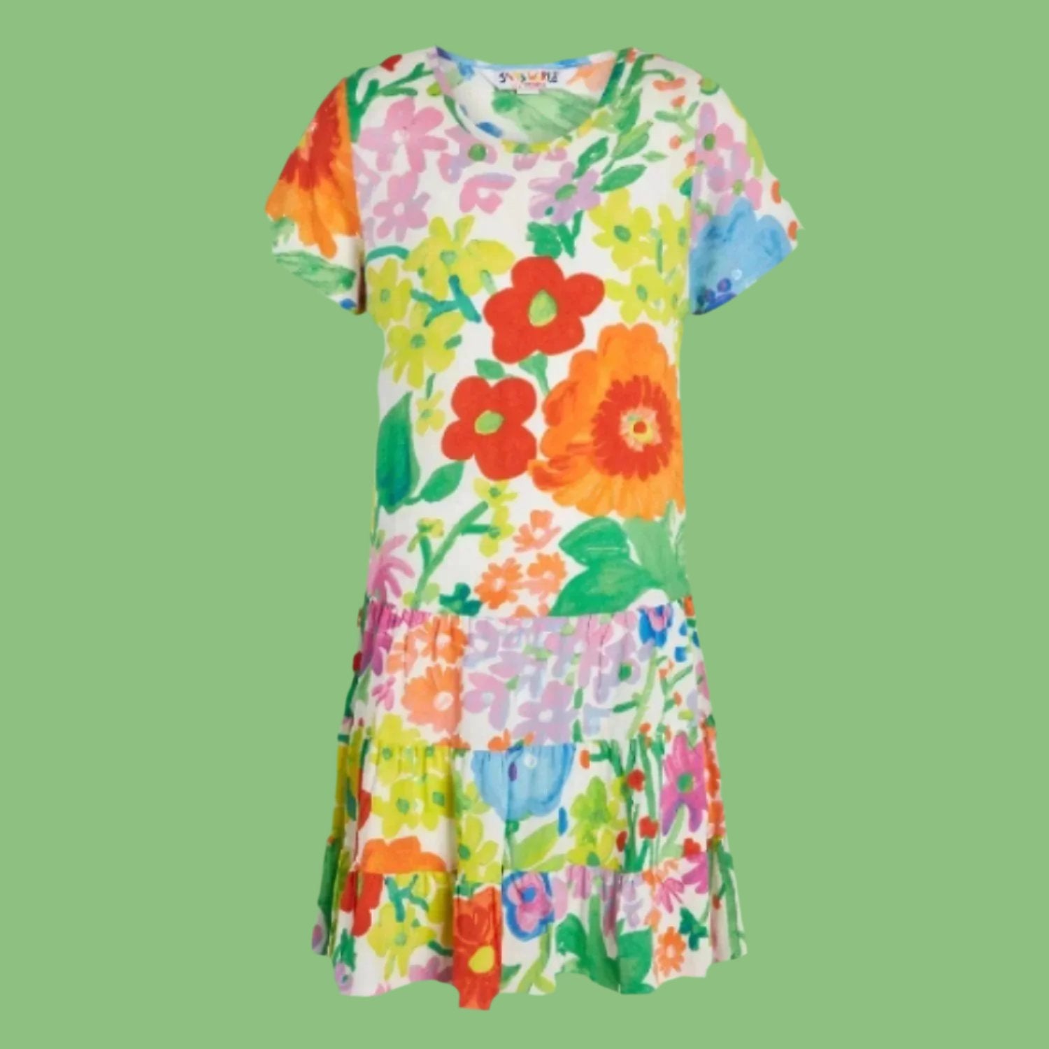 Girls' Hattie Dress: XS(4/5) - L(12/14) - May Flowers