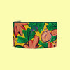 Jams World Go-To Lined Zip Pouch - Yellow Floral