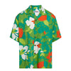 Men's Retro Shirt - Hau Flower Green