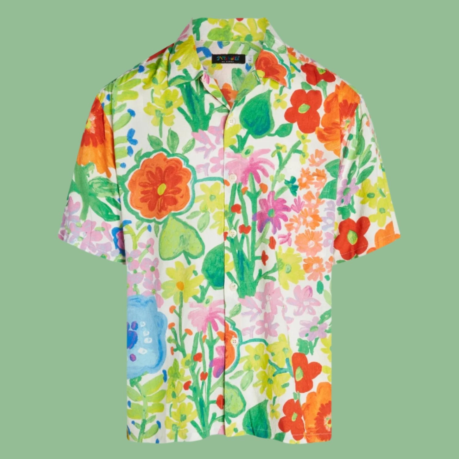 Men's Retro Shirt - May Flowers