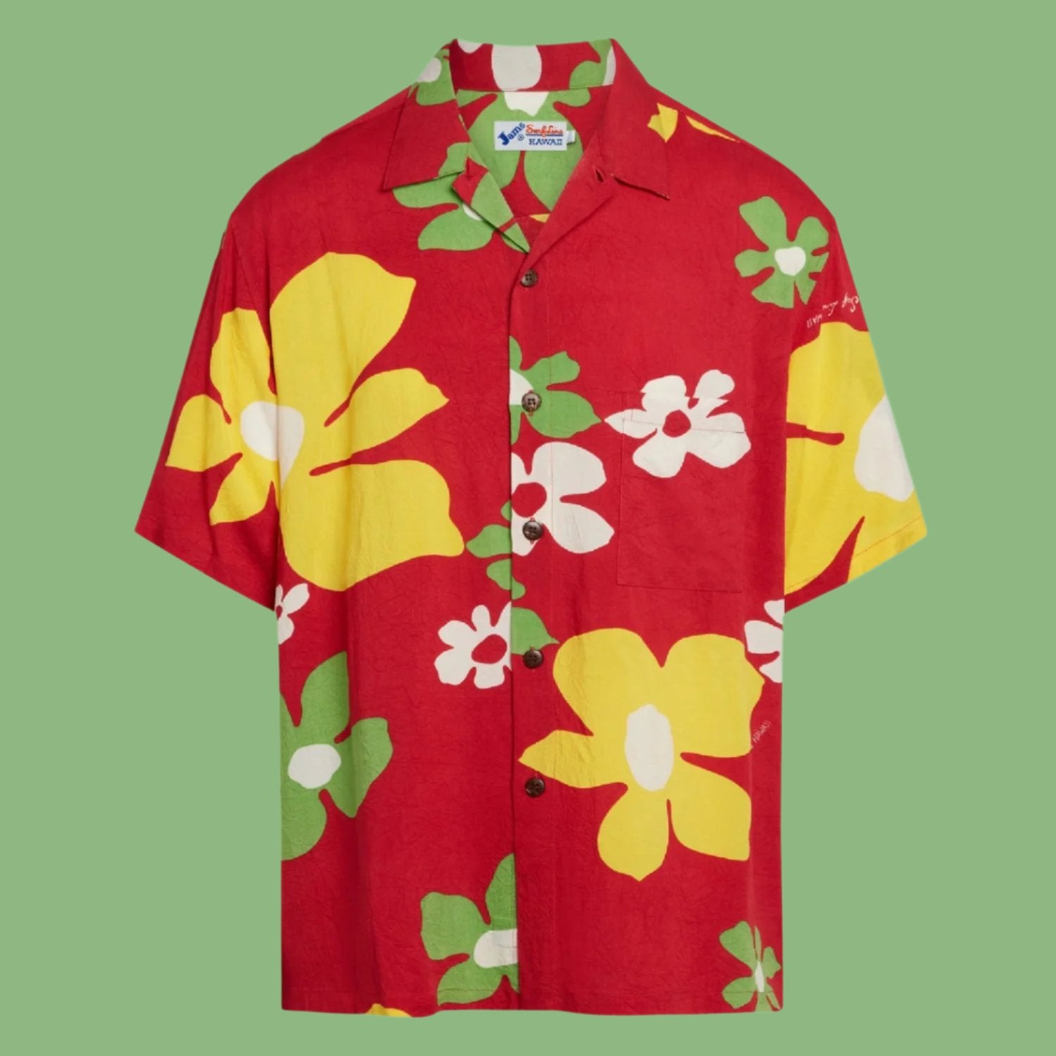 Men's Retro Shirt - Tradewinds Red