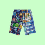 Men's Fleece Mix Super Jams Short - Clash White