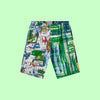 Men's Fleece Mix Super Jams Short - Clash White