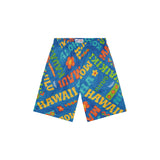 Men's Super Jams - Retro Hawaii Blue