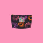 Jams World Go-To Lined Zip Pouch - Neon Donuts