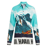 Unisex Long Sleeve Shirt - Big Wave