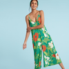 Easy Jumpsuit - Hau Flower Green