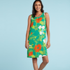 Jackie Dress - Hau Flower Green