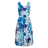 NATALIE DRESS - COOL BLUE