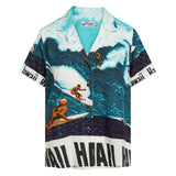 Print Top - Big Wave