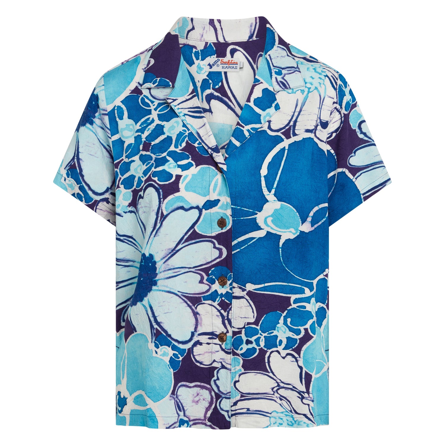 PRINT TOP - COOL BLUE