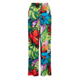 Long Wide Leg Pants - Flower Vibes