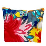 Jams World Lined Vertical Zip Pouch - Sunny Meadow