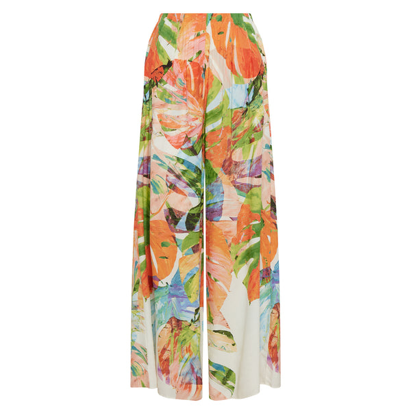 Jams World Long Wide Leg Pants - Spring Breeze – jamsworld.com