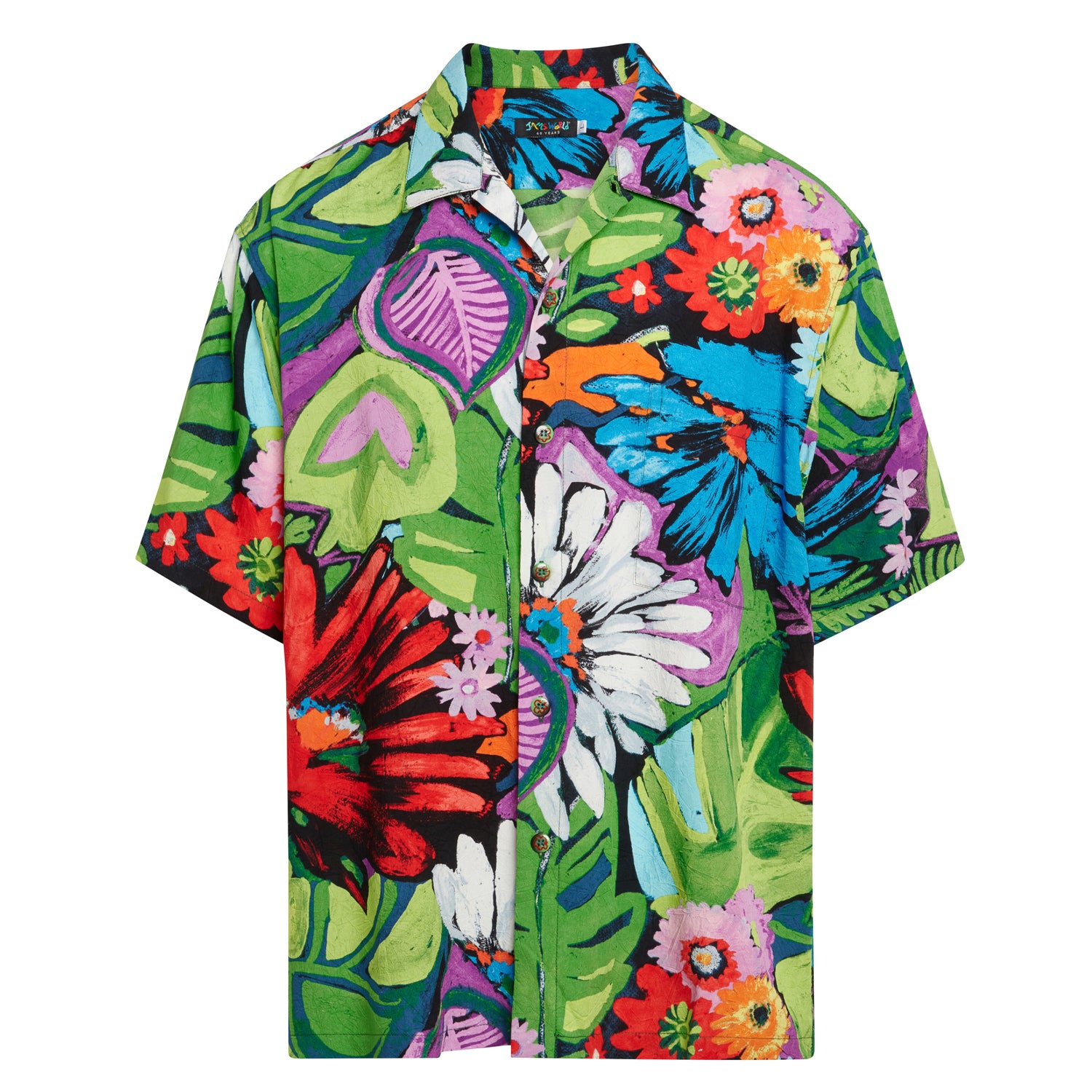 Men's Retro Shirt - Flower Vibes