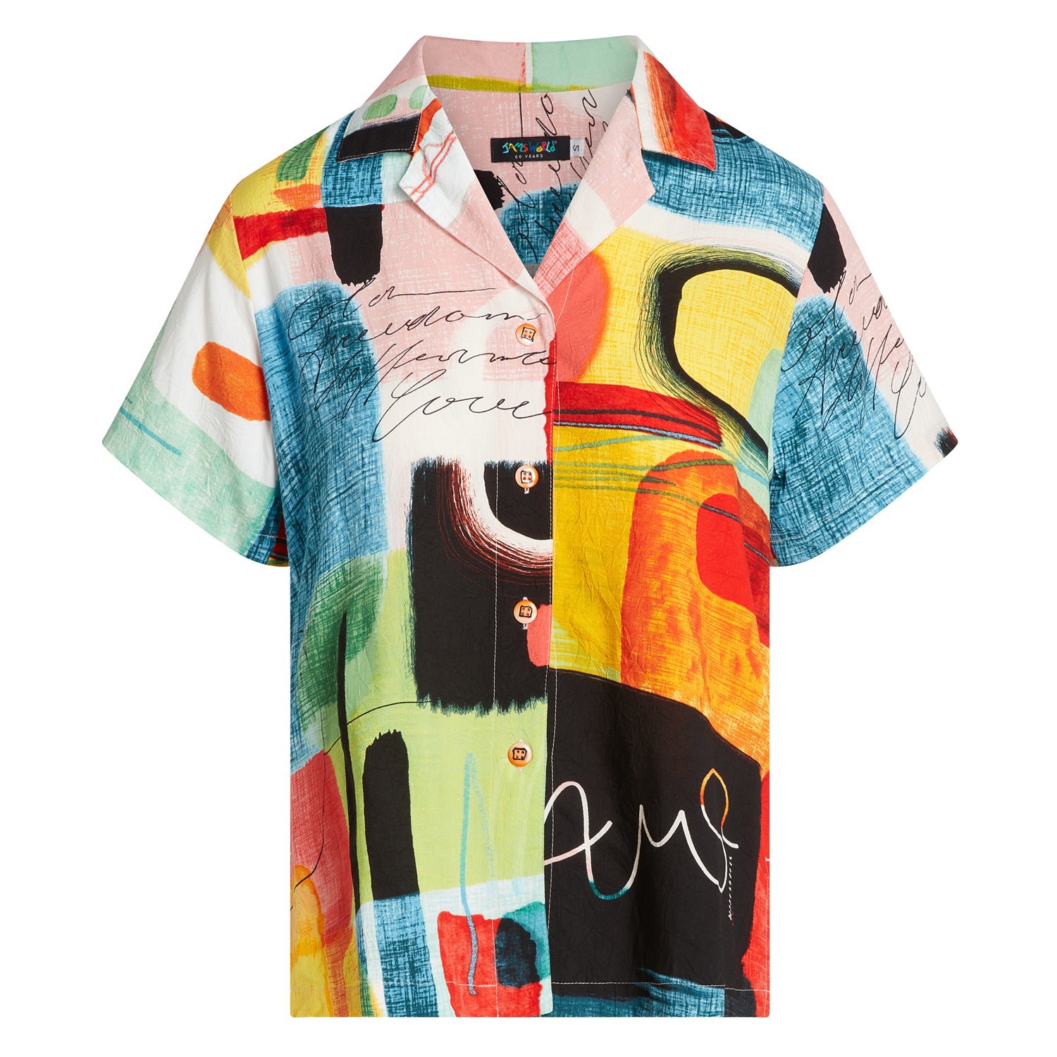 Print Top - Color Block