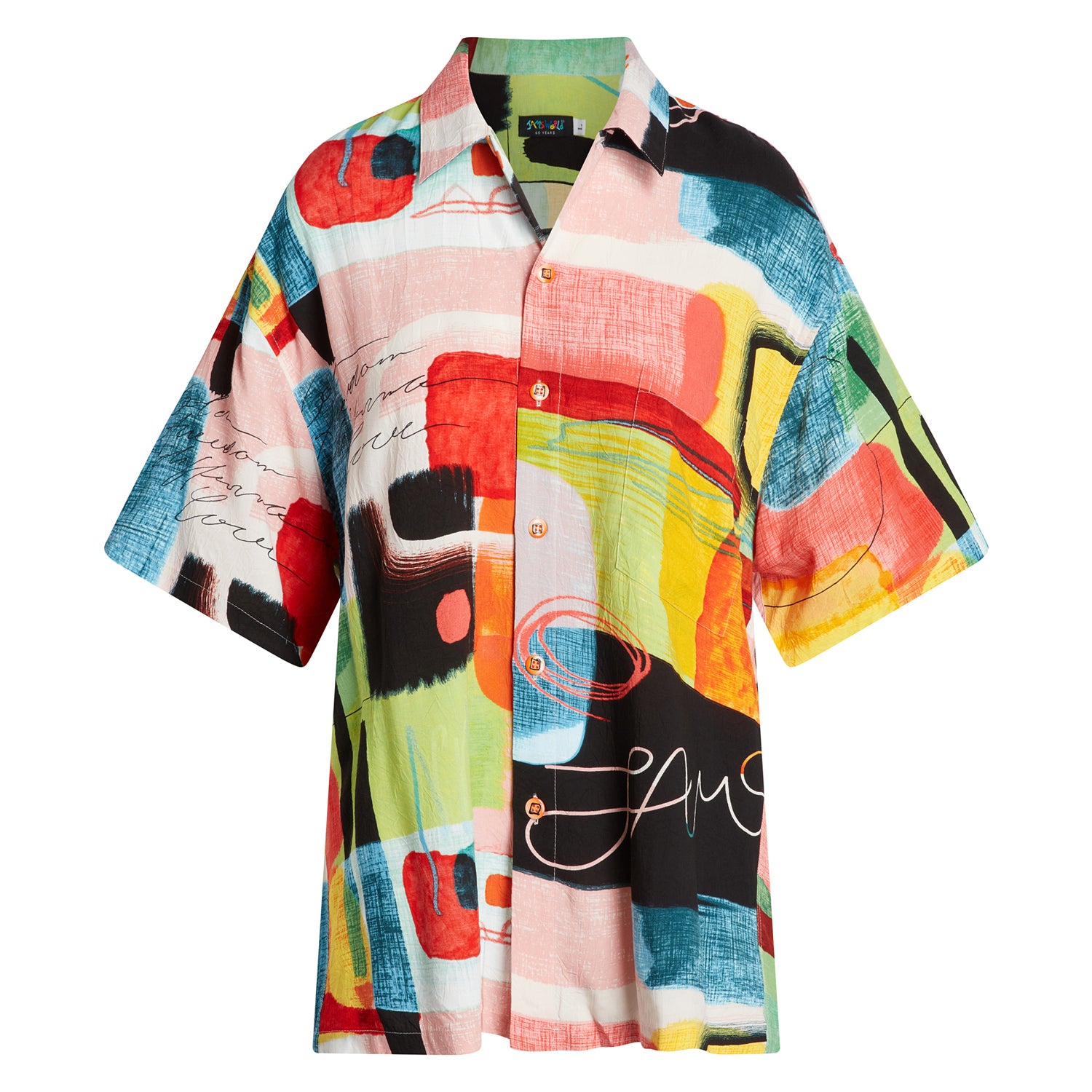 Men's Retro Shirt - Color Block