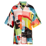 Men's Retro Shirt - Color Block