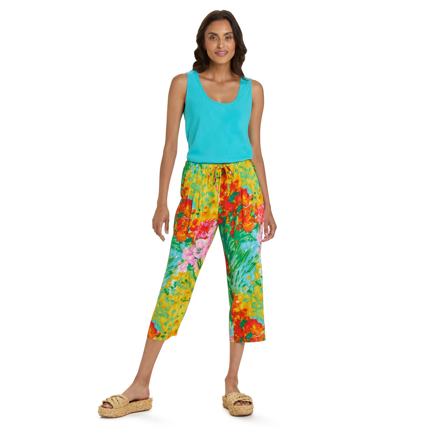 Beach Pant - Bouquet Burst