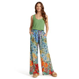 Long Wide Leg Pants - Eden