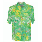 Flower Paint Men's Retro Shirt 