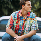 Men's Retro Shirt - Road Trip - jamsworld.com