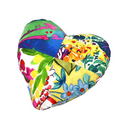 Jams World Heart Pillow - Patch Work