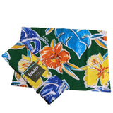 Surf Line Hawaii Reversible Placemat (Set of 2) - Pineapple Hibiscus Green