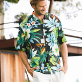 Men's Retro Shirt - Waiola Black - jamsworld.com