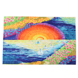 Rug 3'9" x 2'6" - Sunset Sail