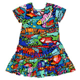 Girls' Hattie Dress: XS(4/5) - L(12/14) - Reef