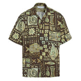 Men's Retro Shirt - Anahola Bay Brown 