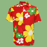 Men's Original Jams Cotton Shirt - Tradewinds Red - jamsworld.com