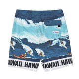 Men's Classic Boardshorts - Big Wave Blue - jamsworld.com