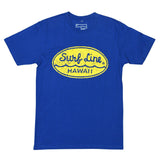 Oval Surf Line Hawaii Script Logo Tee - jamsworld.com