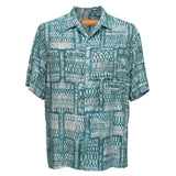 Men's Retro Shirt - Kahili Teal