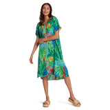 Shirt Dress - Sea Flower