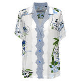 Print Top - Florida White - jamsworld.com